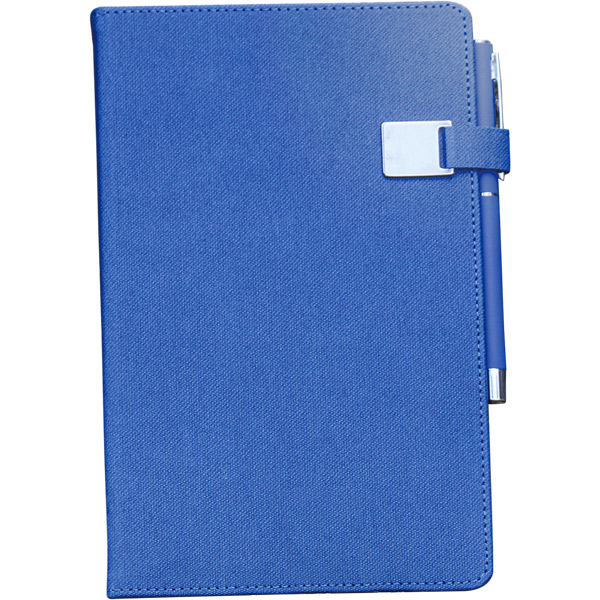 Çengelköy-FM Tarihsiz Defter 13 x 21 cm-Lacivert