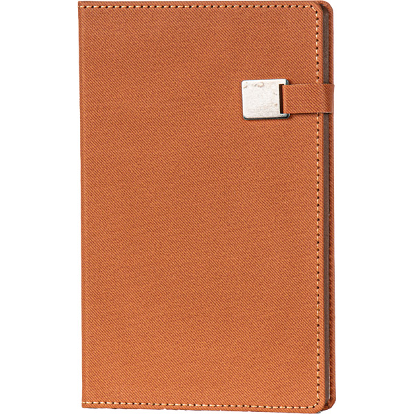 Edremit-FM Tarihsiz Defter 13 x 21 cm-Taba