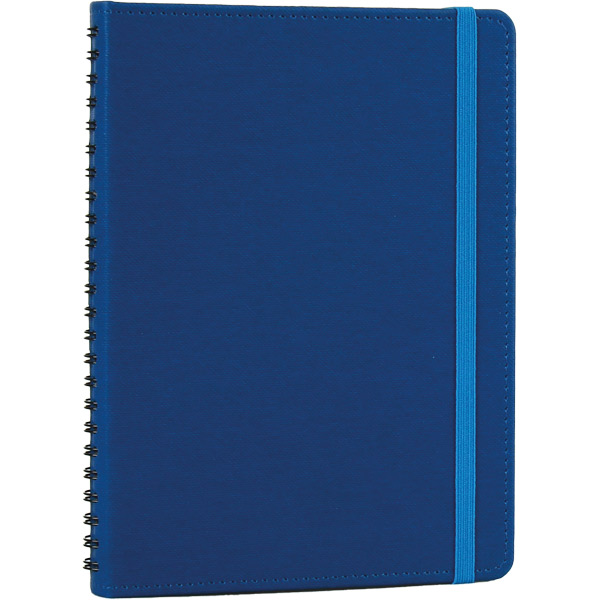 Sirkeci-MV Gizli Spiralli Defter 15 x 21,5 cm-Lacivert